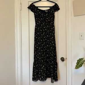 Reformation Butterfly Dress in Venezia